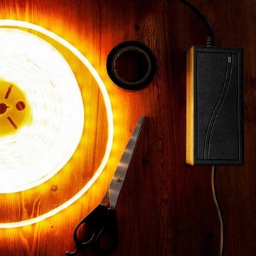 КАБЕЛЬ ПИТАНИЯ 12 В постоянного тока 5 А 60 Вт ДЛЯ КАМЕР С RGB СВЕТОДИОДНОЙ ЛЕНТОЙ