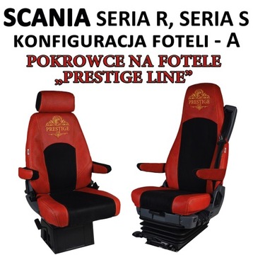 Чехлы на сиденья PRESTIGE LINE SCANIA R, S SERIES