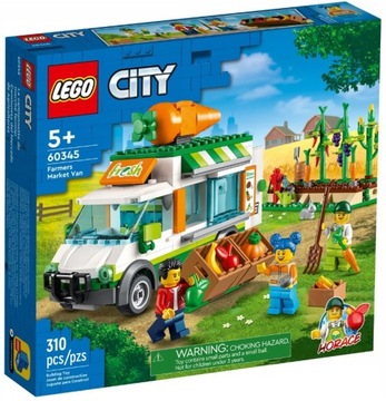 LEGO CITY 60345 FURGONETKA NA TARGU PREZENT