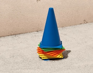 10 шт. ТРЕНИРОВОЧНЫЕ КОНУСЫ 8 СМ