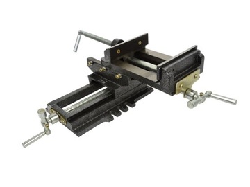 ДВУХОСНЫЕ КРЕСТОВЫЕ ТИСКИ ТОКАРНОГО СТАНКА 125 ММ