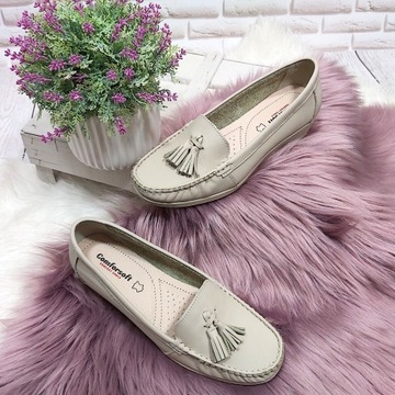 ЖЕНСКИЕ МОКАСИНЫ ИЗ НАТУРАЛЬНОЙ КОЖИ 39