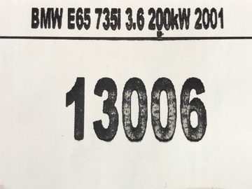 BMW 7 E65 SLOUPEC VOLANT 3.6I