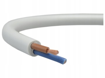 Przewód kabel okrągły linkowy OMY 2x1,5mm2 1m
