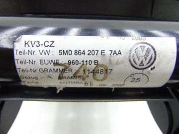 LOKETNÍ OPĚRKA CENTRÁLNÍ TUNELU VW GOLF V PLUS