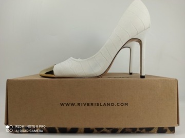 River Island Wide Fit Szpilki 37