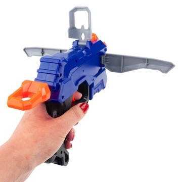 NERF ELITE N-STRIKE DARGE ПИСТОЛЕТ С КАРТРИДЖАМИ ПУЛЬТ ДЛЯ СТРЕЛ