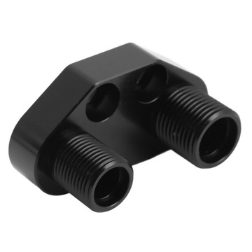 Czarny metalowy zestaw montażowy kolektora