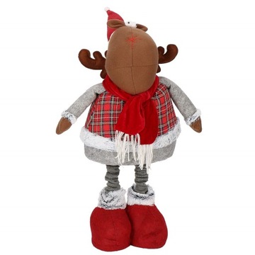 ТЕЛЕСКОПИЧЕСКИЙ РОЖДЕСТВЕНСКИЙ ОЛЕНЬ ПОД ЕЛКОЙ XXL ОРНАМЕНТ РОЖДЕСТВЕНСКОЕ УКРАШЕНИЕ