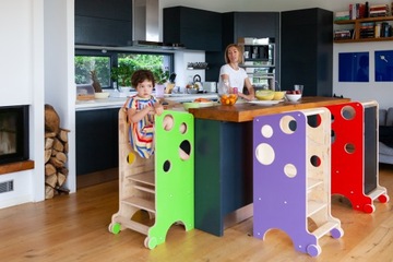 Кухонный помощник MONTESSORI Learning Tower 3в1 БЕЛЫЙ