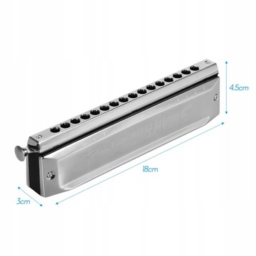 Swan SW-1664 Хроматическая гармошка C с 16 отверстиями