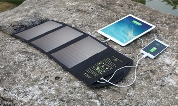 Солнечное зарядное устройство Allpowers Panel/USB 21 Вт