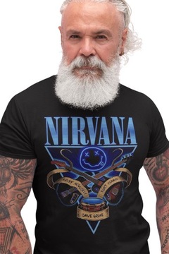 NIRVANA KURT COBAIN T-Shirt Koszulka 12 WZORÓW L