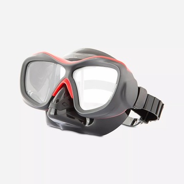 Maska nurkowa POSEIDON ThreeDee 3D - BK/RED BS