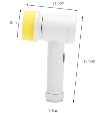 ЭЛЕКТРИЧЕСКАЯ ВРАЩАЮЩАЯСЯ ЩЕТКА USB КУХНЯ ВАННАЯ КОМНАТА