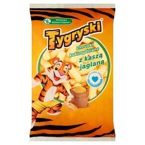 CHRUPKI TYGRYSKI Z KASZĄ JAGLANĄ 70G