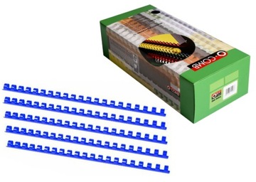 Гребни для переплета Opus O.Comb Super 12 мм, упаковка 100 шт Синий