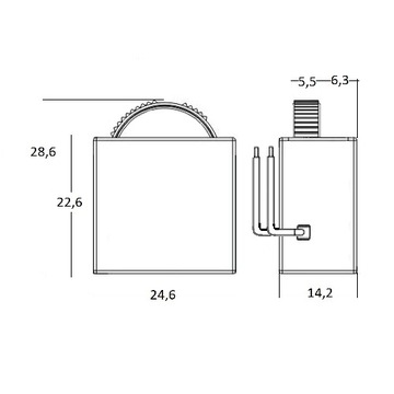 РЕГУЛЯТОР СКОРОСТИ ДЛЯ ШЛИФИЛЬНЫХ МАШИН 6А 250В