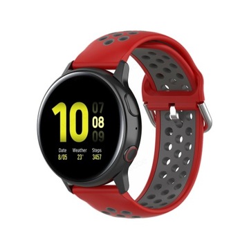 PASEK DUO DO GARMIN FORERUNNER 55 RED/GREY