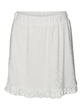 Spódnica mini Tassa 10286069 Biały Regular Fit