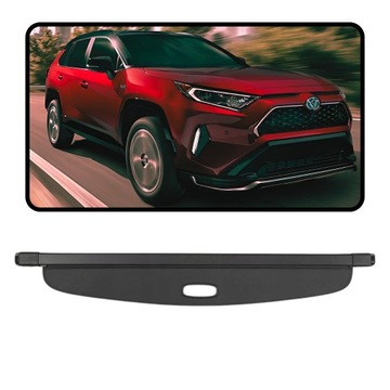 ROLETA BAGAŻNIKA TOYOTA RAV4 V 2019+ CZARNA NOWA EUROPA