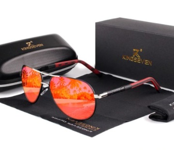 СОЛНЦЕЗАЩИТНЫЕ ОЧКИ KINGSEVEN AVIATOR UV400