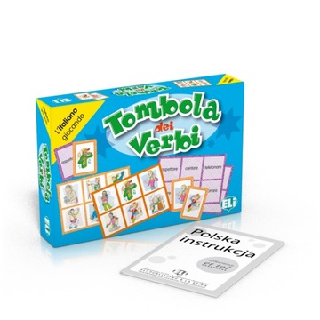 Gra językowa ELI - Tombola dei verbi