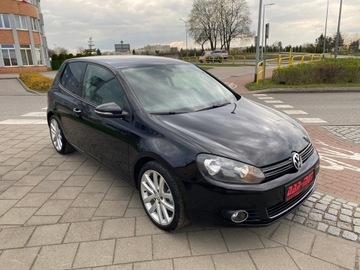 Volkswagen Golf VI Hatchback 5d 1.4 TSI 122KM 2010 HIGH-LINE ALU 18 LED TEMPOMAT CLIMATRONIC ALCANTARA, zdjęcie 2