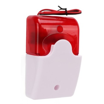 Звуковая и световая сигнализация Красная вспышка Хорошая изоляция Устойчивость к