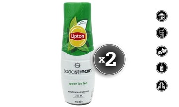 2 -кратный сироп Sodastream Lipton Green Ice Tea для 9L Suatepator с 440 мл