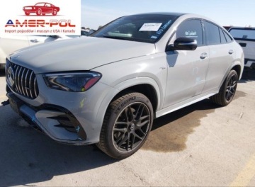 Mercedes GLE V167 2025 Mercedes-Benz GLE Amg 53 Coupe 4matic 2025 3.0 Benzyna 429KM