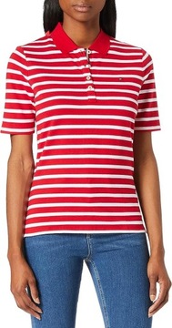 TOMMY HILFIGER DAMSKA KOSZULKA POLO BAWEŁNA XS