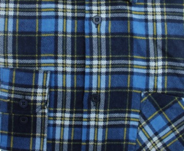 МУЖСКАЯ ФЛАНЕЛЕВАЯ РУБАШКА БОЛЬШОГО КЛЕТА 3XL F54