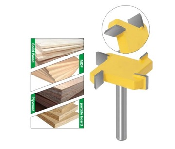Фреза для строгания древесины с прямыми канавками 51x12,7 мм, 8 мм