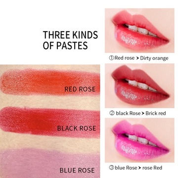 Szminka Czerwona Róża Gradient