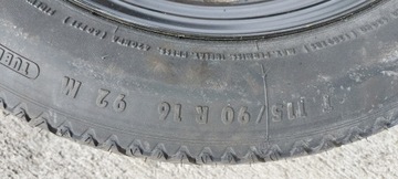 BMW 3 E46 98- KOLO DOJEZDOVÉ 5X120 115/90 R16 6750006
