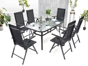 Садовая мебель терраса 6 стульев сад набор