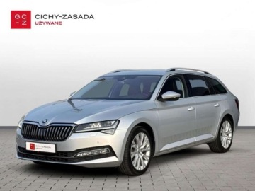 Skoda Superb III Kombi Facelifting 2.0 TDI SCR 200KM 2022 Skoda Superb 2.0TDI 200KM STYLE DSGPodrzewane FoteleNiski PrzebiegKameraFV