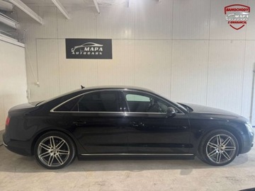 Audi A8 D4 2012 Audi A8 Rej PL Quattro Serwis nowy rozrzad Led Kamera Pneumatyka radar navi, zdjęcie 8