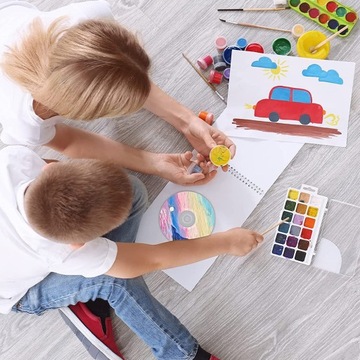 КРЕАТИВНЫЕ ЧИСТЫЕ КОМПАКТ-ДИСКИ ДЛЯ РИСОВАНИЯ своими руками, 10 ШТ.