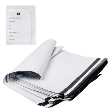 Foliopaki 310x420mm + Przylgi C5 - 100szt