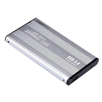 2,5-дюймовый внешний SSD-накопитель USB 3.0, серебристый