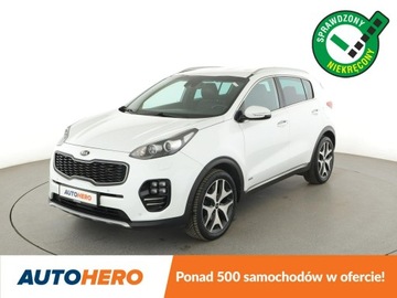 Kia Sportage IV SUV 2.0 CRDi 185KM 2016 Kia Sportage 2.0d Automat 4WD GT Line Tempomat