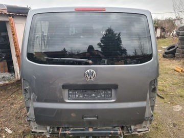 VW T5 LIFT klapa bagażnika tył szara LH7W BEZ RDZY