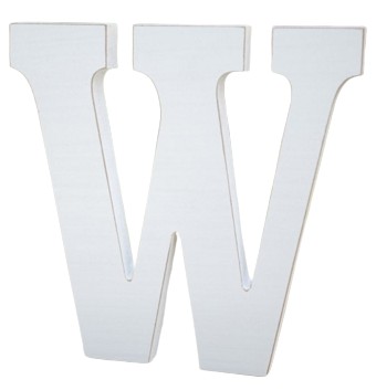 LITERY LITERA DREWNIANA W 18CM