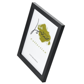 RAMKA NA ZDJĘCIA FOTO PLAKAT RAMA STOJĄCA 20X25 CM CZARNA
