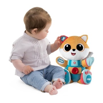 Chicco интерактивный LISEK учит словам Монтессори PL/EN