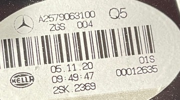 MERCEDES CLS 257 SVĚTLO LED PRAVÁ ZADNÍ A2579063100