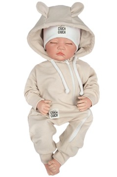 СПОРТИВНЫЙ КОСТЮМ С КАПЮШОНОМ без ножек для коляски ВЕСНА ЛЕТО унисекс 62