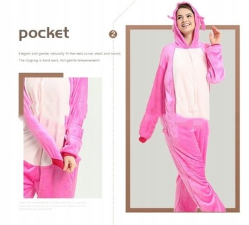 PIŻAMA STICH DRES ONESIE KIGURUMI KOMBINEZON S-XL